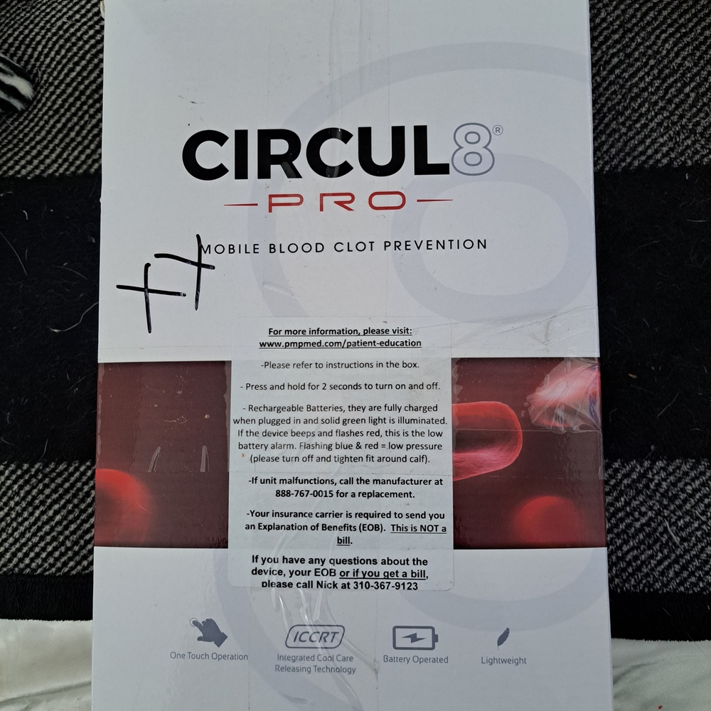 CIRCUL8 Pro Mobile Blood Clot Prevention Device